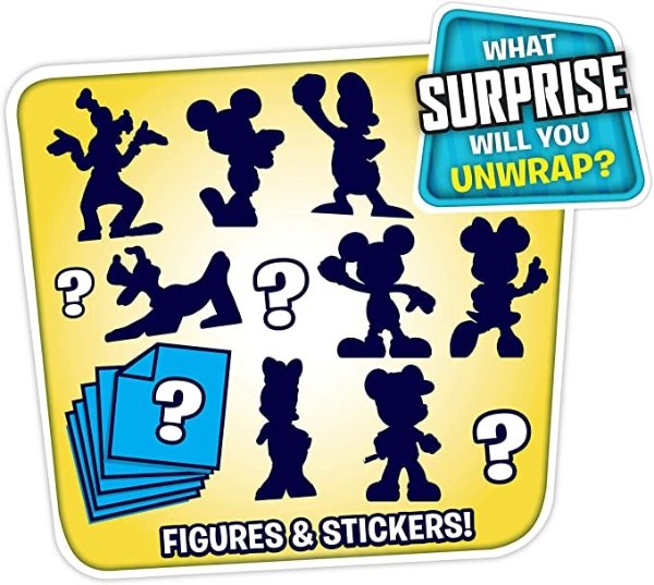 Mickey Mouse Disney Junior Mystery Figure Capsule, 9 Pieces Inside, Amazon Exclusive