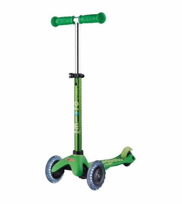 Micro Mini Deluxe LED Scooter - Green