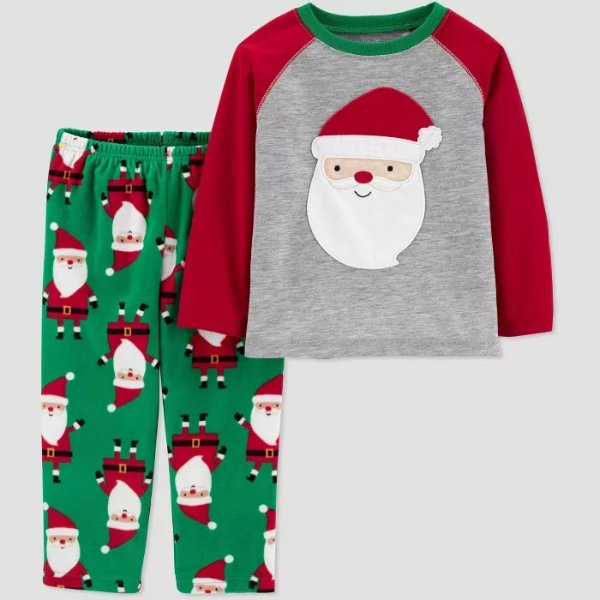 Toddler Boys' Santa Pajama Set