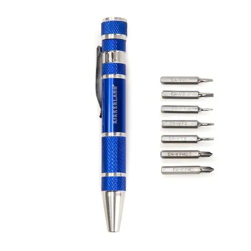 Kikkerland Blue Pen Screwdriver