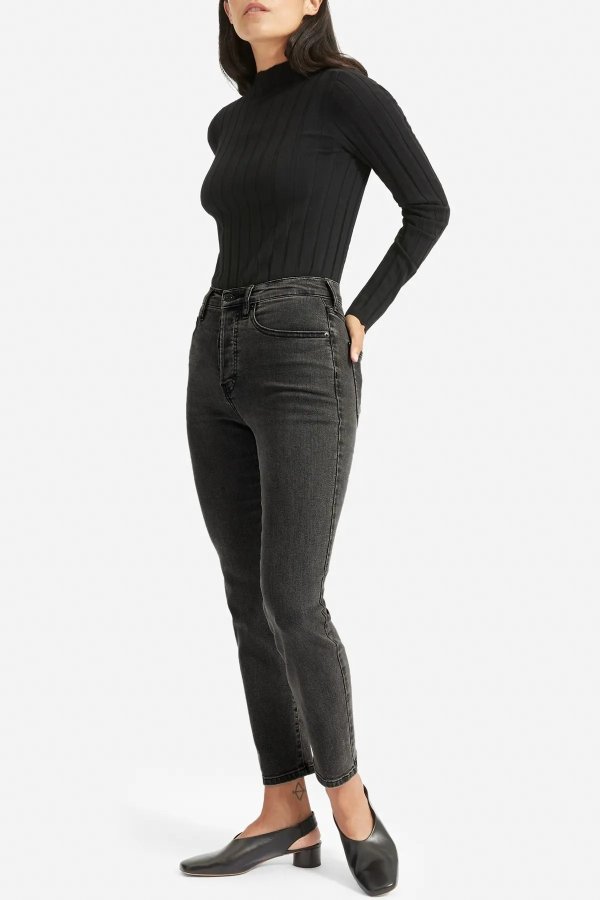 The Authentic Stretch High Rise Cigarette Jeans