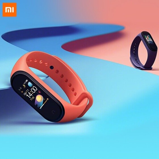 Newest 2019 Original Xiaomi Mi Band 4 Smart Color Screen Bracelet Heart Rate Fitness 135mAh Bluetooth5.0 50M Swimming Waterproof