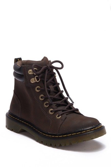 Faora Leather Lace Up Boot