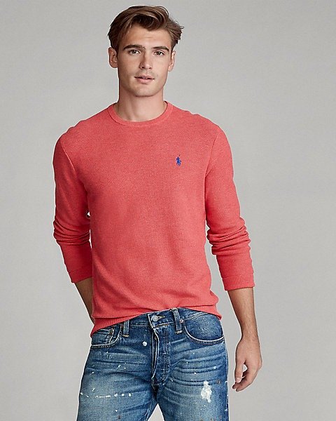 Men's Cotton Crewneck Sweater | Ralph Lauren