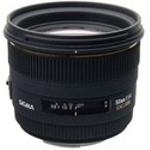 Sigma 50mm f/1.4 EX DG HSM相机镜头（支持佳能相机）
