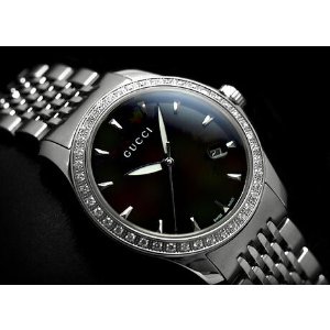 Gucci G-Timeless Diamond Bracelet Ladies Watch YA126507 