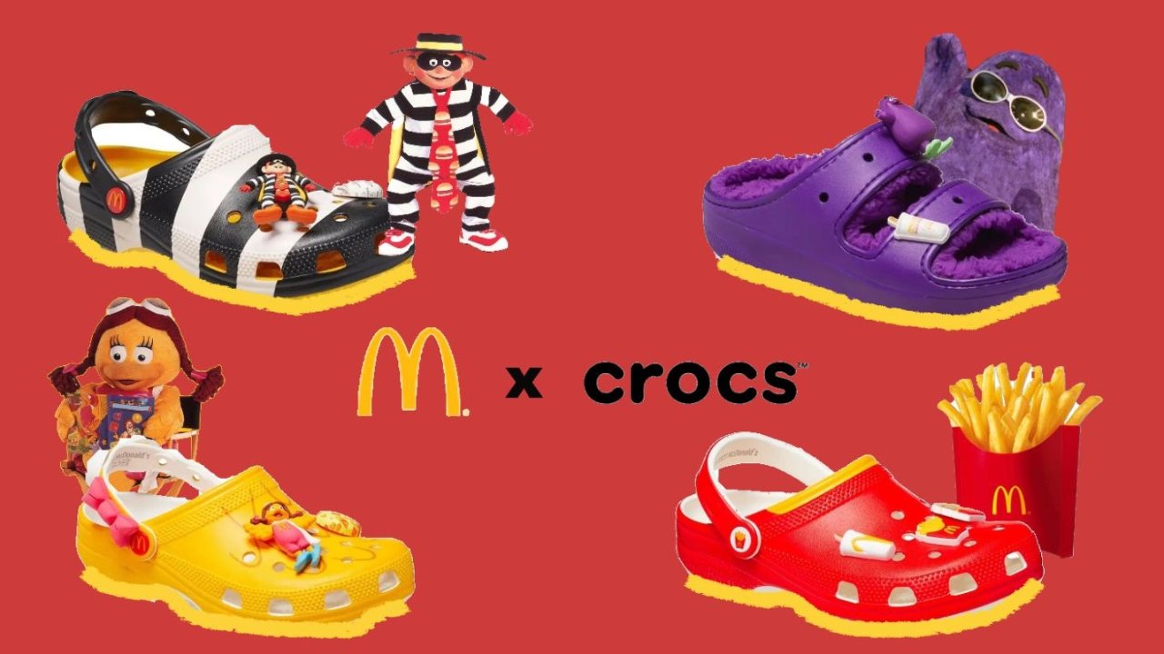 McDonald's X Crocs｜相当炸裂！麦当劳洞洞鞋来啦！！