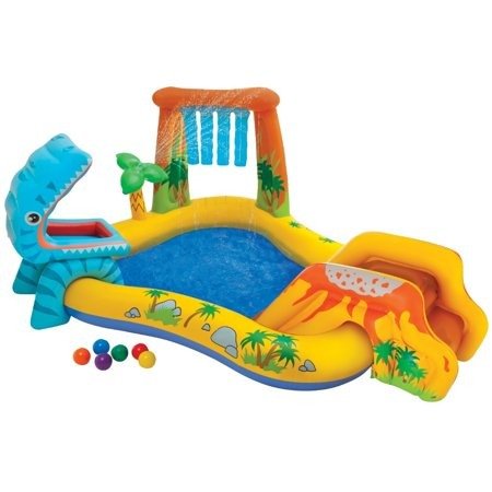 Inflatable Dinosaur Water Play Center