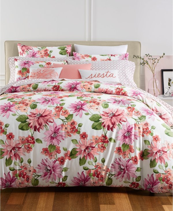 Bouquet 2-Pc. Twin Duvet Cover Set, Created for Macy's