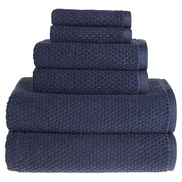 Wild Sage™ Savannah Cotton 6-Piece Towel Set | Bed Bath & Beyond