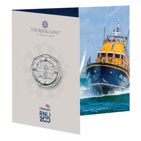 皇家国家救生艇机构 2024年200周年50p纪念币