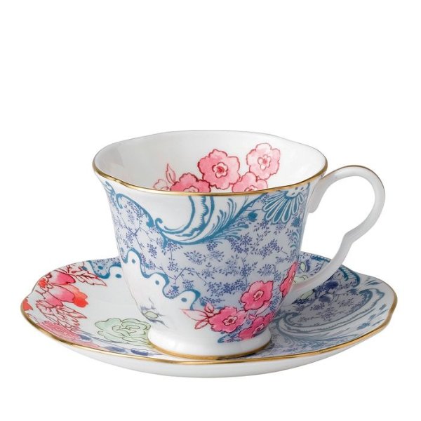 Butterfly Bloom Spring Blossom Cup & Saucer