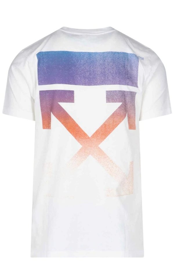 Degrade Arrow Printed T-Shirt
