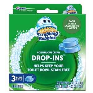 Scrubbing Bubbles Continuous Clean Drop-Ins Toilet Cleaner Tablet