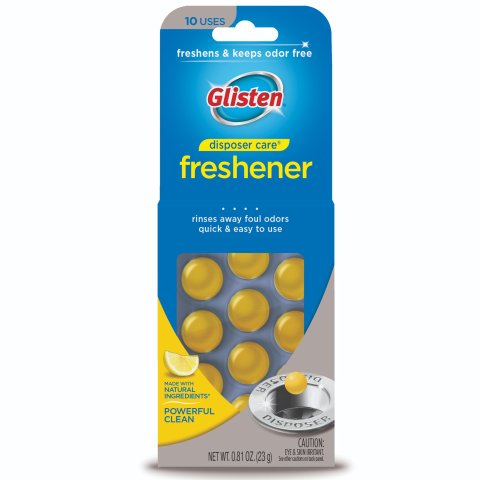 Garbage Disposer Care Freshener, Lemon Scent, 10 Uses