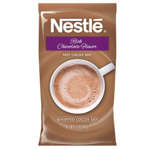 Nestle Hot Chocolate Mix, Hot Cocoa, Rich Chocolate Flavor, Made with Real Cocoa, Whipped Cocoa, 1.5 lb