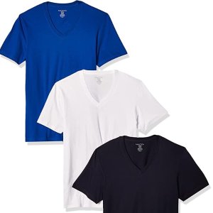 Nautica 男士基础款T恤热卖（3件装）100%纯棉