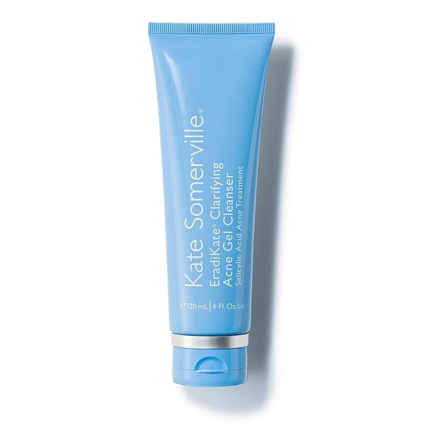 EradiKate Clarifying Acne Gel Cleanser | Salicylic Acid Acne Treatment Face Wash | Clears Breakouts & Helps Minimize Pores | 4 Fl Oz