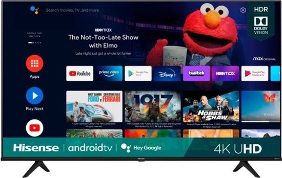 50" Class A6G Series LED 4K UHD Smart Android TV