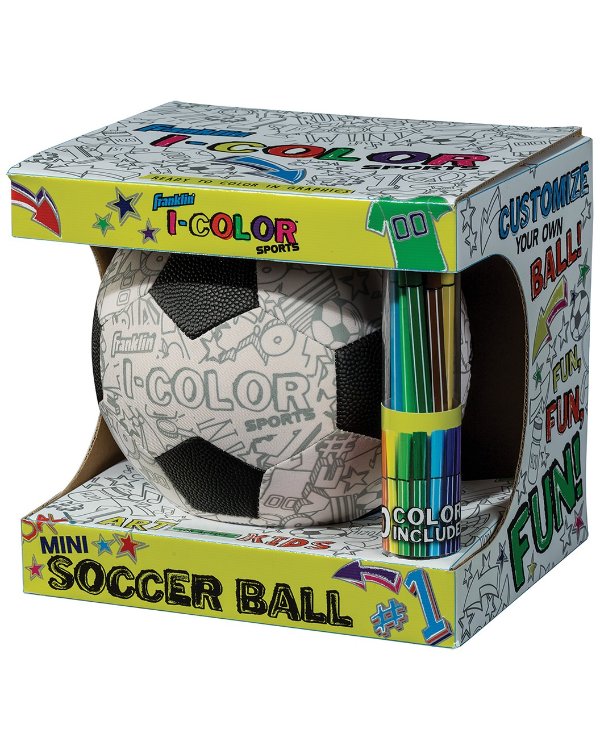 I-Color Size 3 Soccer Ball