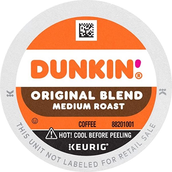 Original Blend Coffee, K Cups for Keurig Brewers, Medium Roast, 32 Cups (Pack of 4)