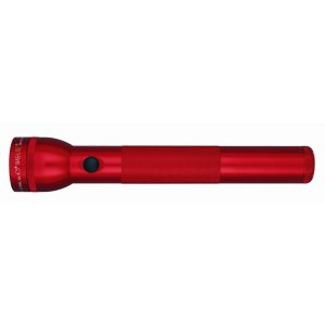 te ST3D036 3-D Cell LED防水防震手电筒，红色