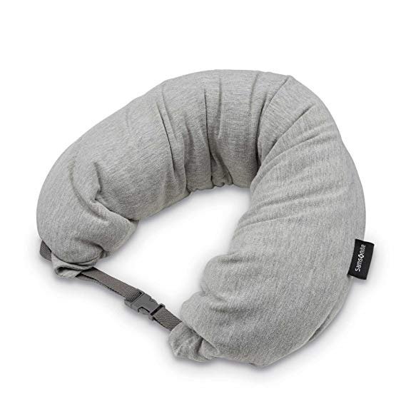 Microbead 3-in-1 Neck Pillow, Frost Grey