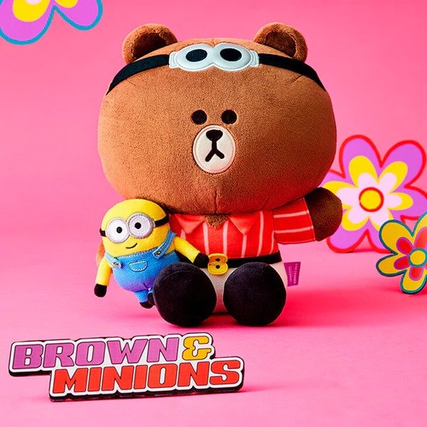 with Minions BROWN Costume Plush