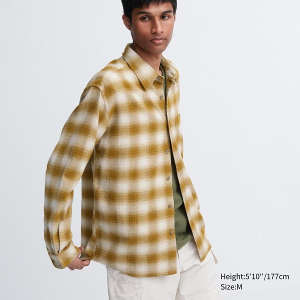 Flannel Checked Shirt | UNIQLO US