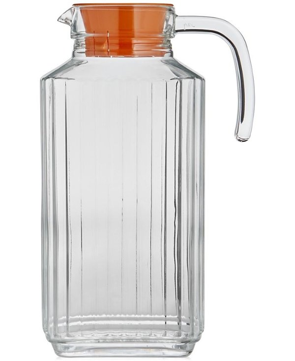 Orange Glass Pitcher, Created for Macy's
