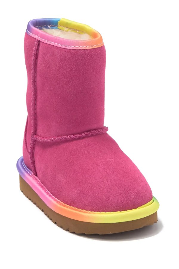 Rainbow Genuine Shearling Lined Boot