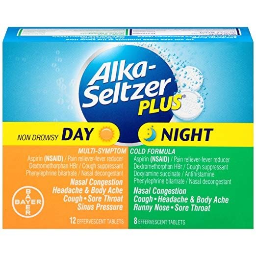 Alka-Seltzer plus 日夜感冒药