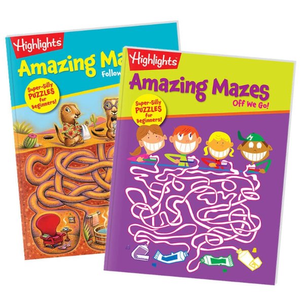 Amazing Mazes Beginner 2-Book Set