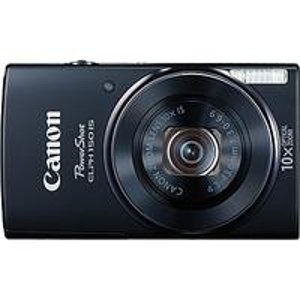 Canon PowerShot ELPH150 IS Digital Camera, Black