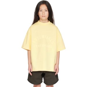 EssentialsKids Yellow Crewneck T-Shirt