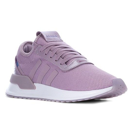 Soft Violet & Charred Purple U Path X Leather Sneaker - Women