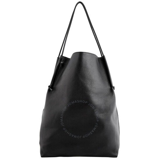Bottega Veneta Ladies Black Nappa Leather Vertical Tote Bag