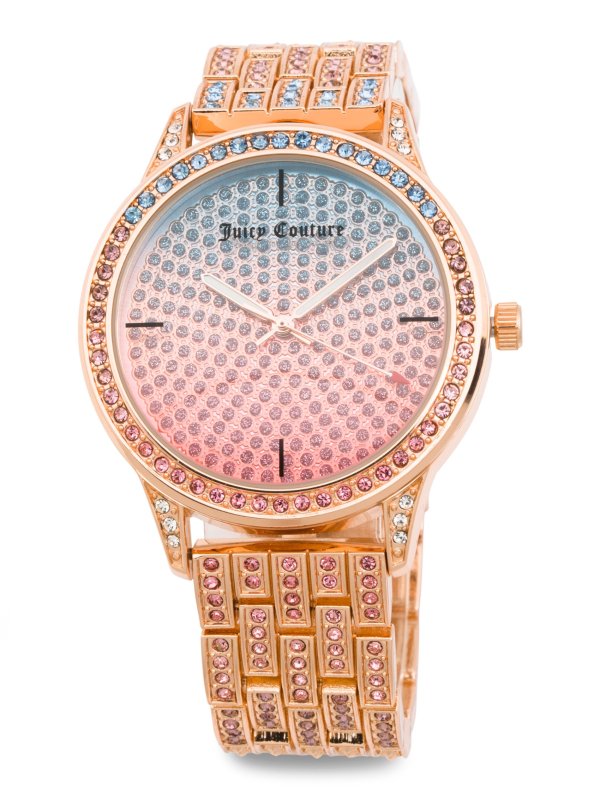Women&#39;s Ombre Crystal Bracelet Watch