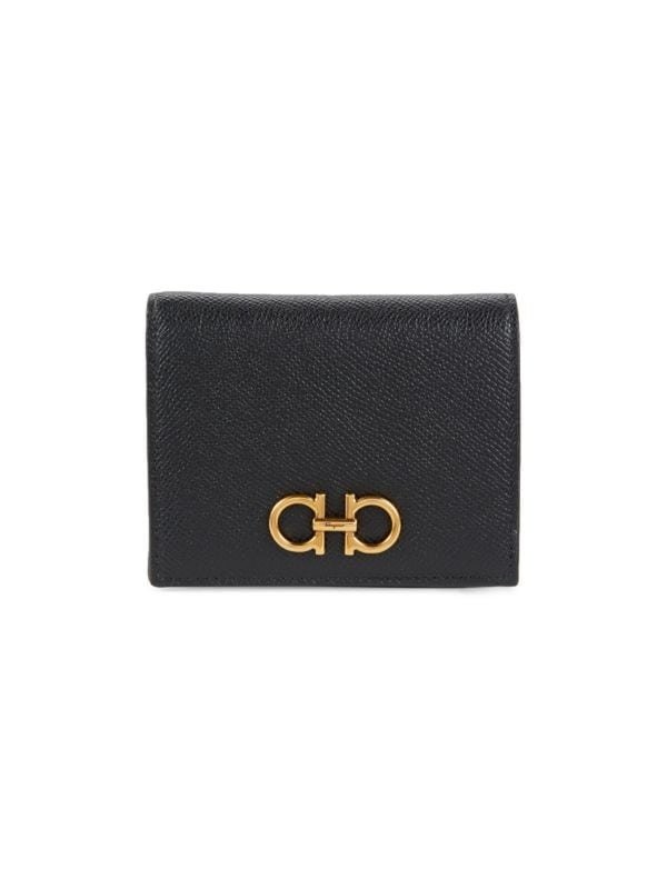 Vit Gemini Pebbled Leather Bi-Fold Wallet