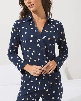Cool Nights Long Sleeve Pajama Top