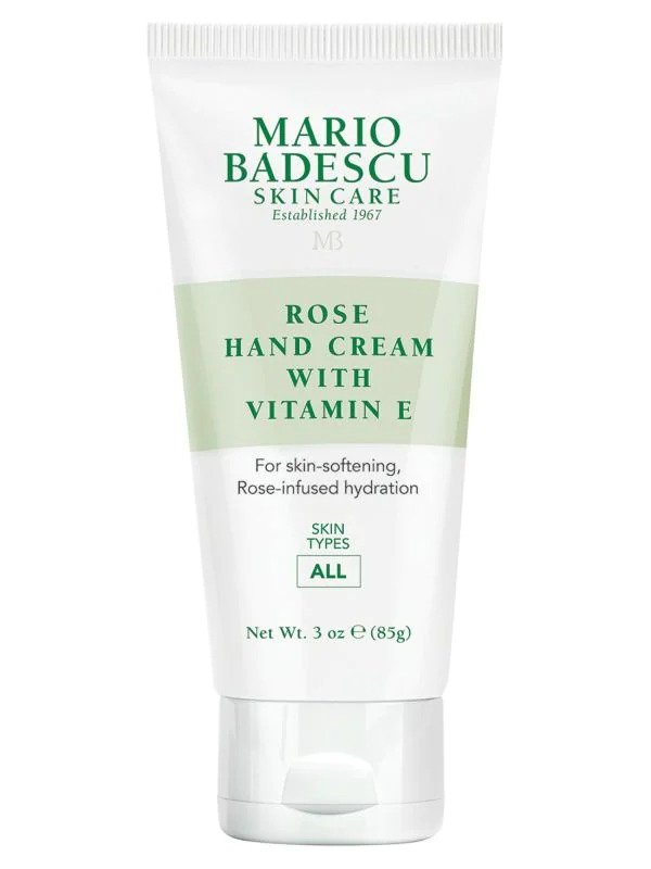 Rose Hand Cream With Vitamin E/3 oz.