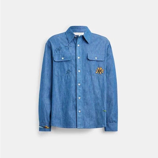 X Observed By Us Chambray Shirt