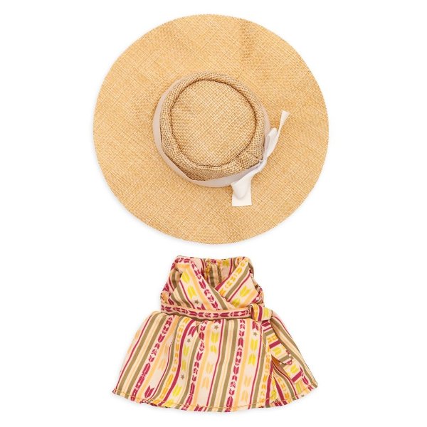 Disney nuiMOs Outfit – Printed Wrap Dress with Sun Hat | shopDisney