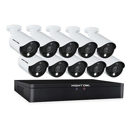 Expandable 16 Channel Wired DVR with (10) 1080p Wired Spotlight Cameras and 1TB Hard Drive - Sam's Club