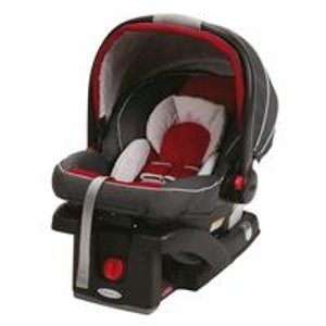 Graco SnugRide 35 Click Connect 婴儿安全座椅,红色