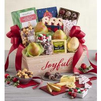 豪华大梨+芝士+巧克力圣诞礼盒10件套