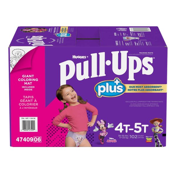 Pull-Ups Plus Training Pants For Girls