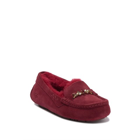 UGGAnsley Charm Gem 羊毛一脚蹬