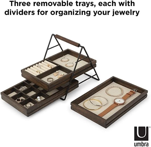 Three-Tier Jewelry Tray 