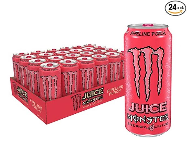 Monster Energy Pipeline Punch 能量饮料 16oz 24罐